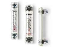 HCX/T-AR-Level indicators with thermometer